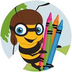 Colouring with the Vitamites - Colouring Book